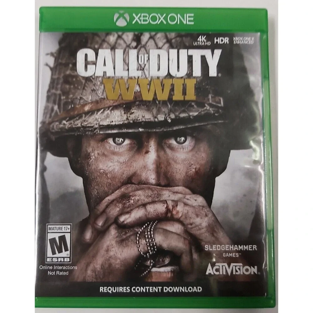 Xbox One Game Bundle: Call of Duty WW2 & Tom Clancy’s Rainbow Six Siege Lot